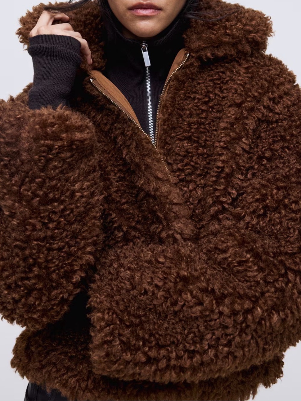 H&M TEDDY FLEECE JACKET
